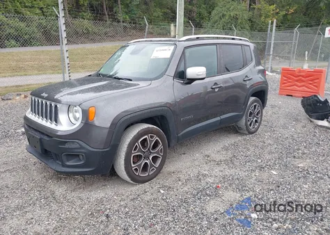 2016 Jeep Renegade Limited из США, поврежденный, VIN ZACCJBDT8GPC78143